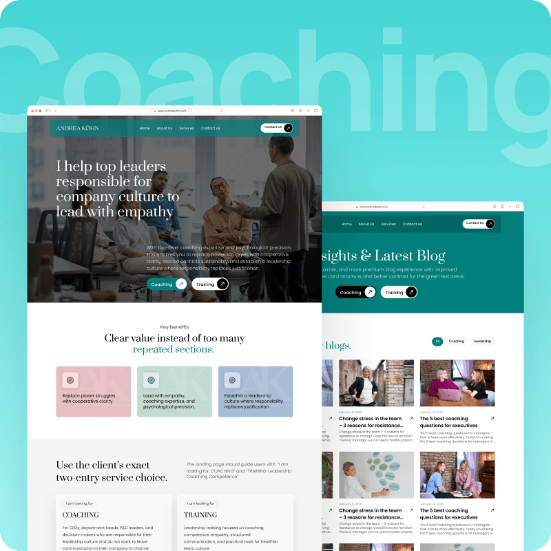 Coaching platform
