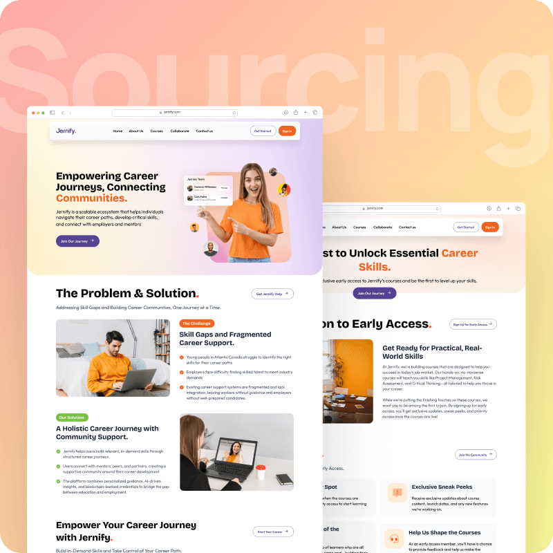 Sourcing platform project