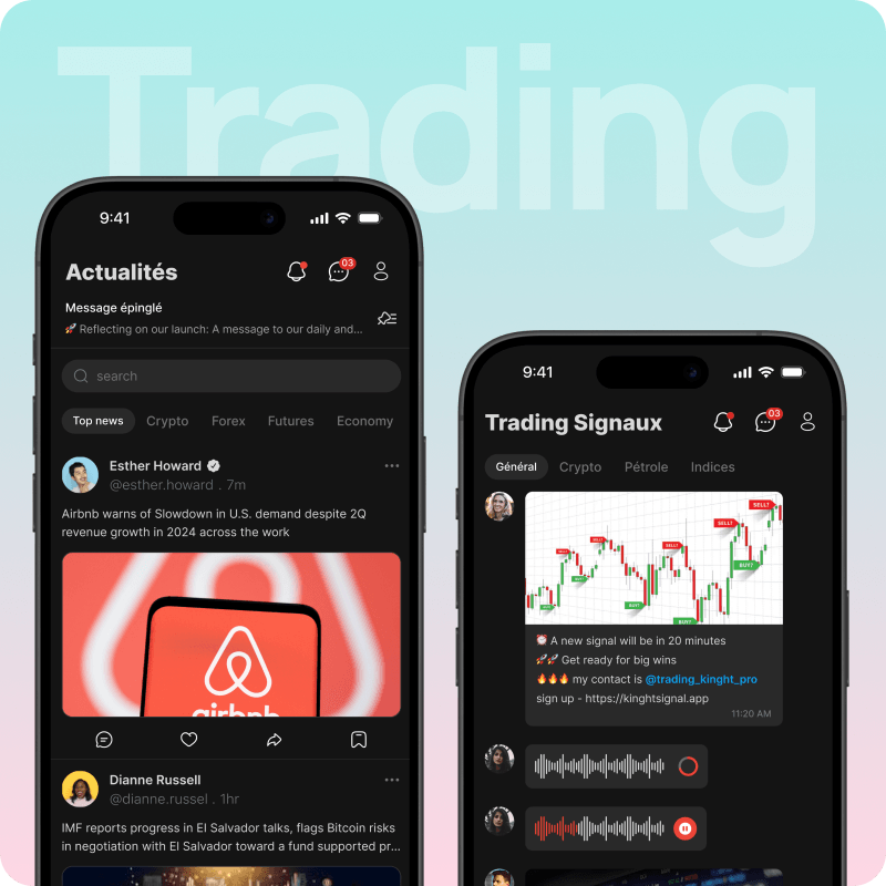 Trading application project